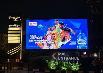 Jelang Duel Indonesia vs Irak, AQUA Dukung Garuda Lewat Digital Art Inspiratif