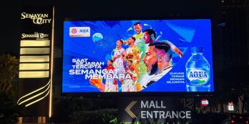 Jelang Duel Indonesia vs Irak, AQUA Dukung Garuda Lewat Digital Art Inspiratif