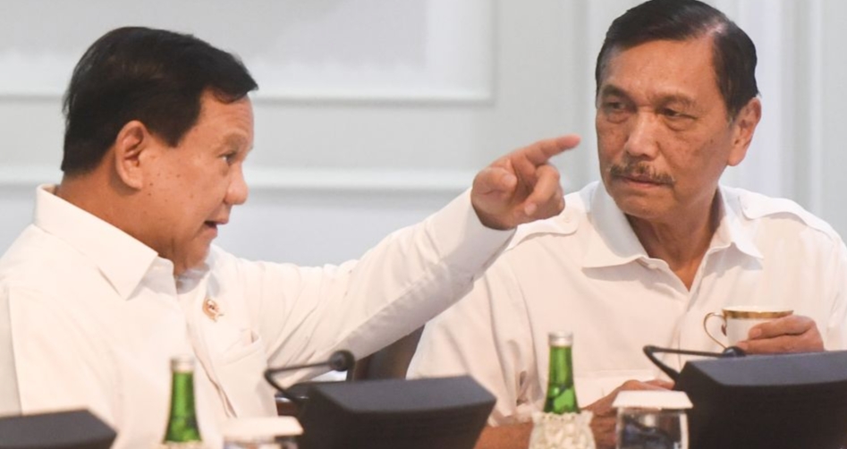 LBP Terlihat Kesal, Prabowo Sulit Diatur Seperti Jokowi