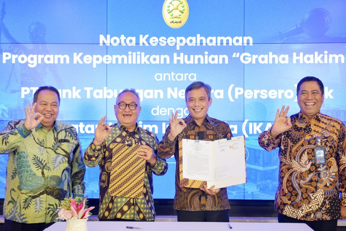 BTN Sediakan Fasilitas Kredit Perumahan Untuk Hakim