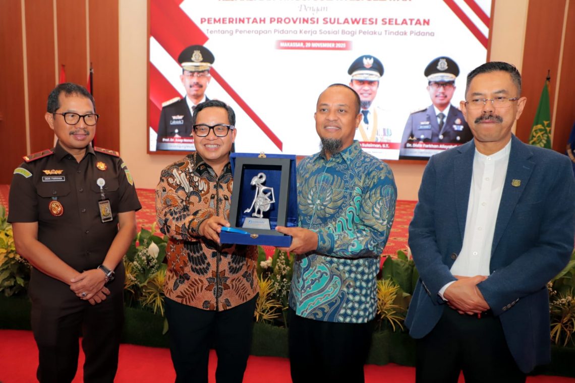 Jamkrindo, Kejaksaan RI, dan Pemprov Sulsel Perluas Sinergi untuk Penguatan Pidana Kerja Sosial