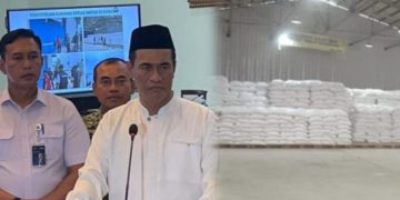 250 Ton Beras Diduga Ilegal Masuk Lewat Sabang, Kementan Langsung Segel Gudang