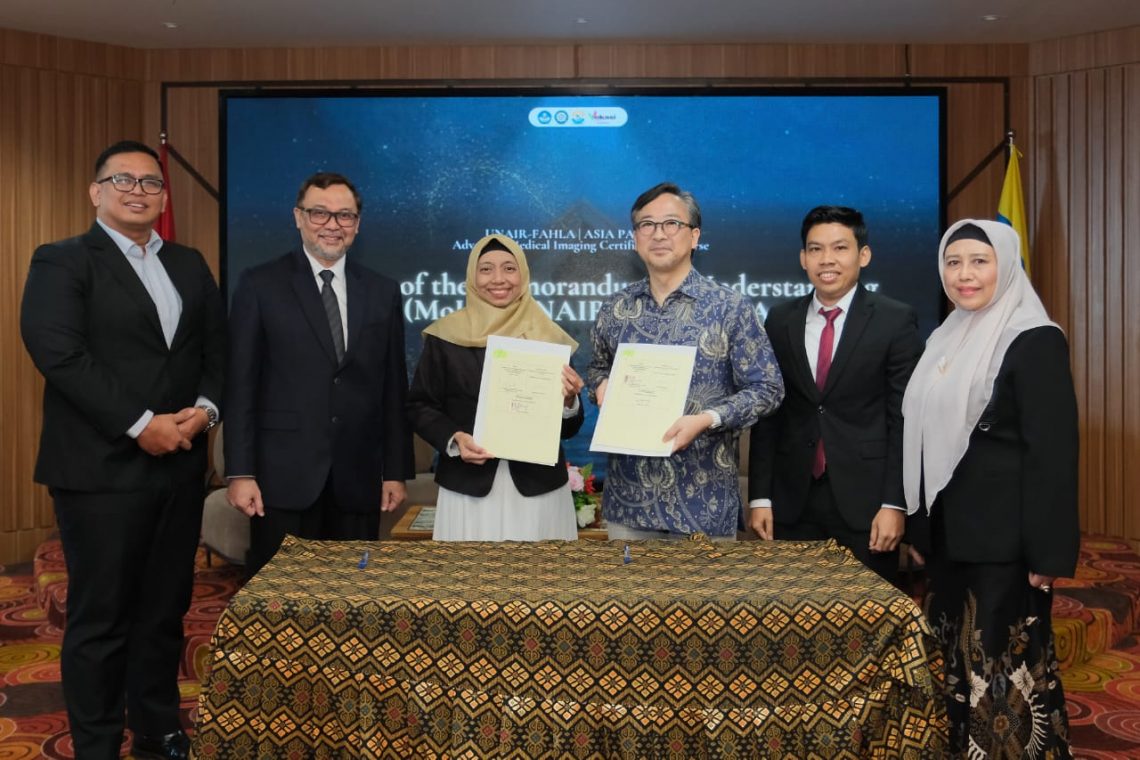 Fujifilm Indonesia Resmikan Kolaborasi Strategis FAHLA–UNAIR untuk Tingkatkan Mutu Pendidikan Radiologi