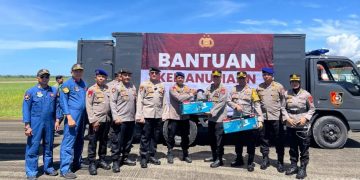 Mabes Polri Salurkan Bantuan Logistik untuk Daerah Terparah Terdampak Banjir dan Longsor di Sumbar