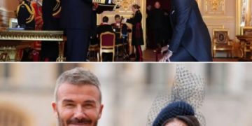 David Beckham Dapat Gelar Ksatria dari Raja Charles, Tampil dengan Desain Victoria Beckham