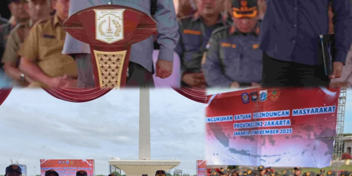 Wagub Rano Kukuhkan Satlinmas dan Satgas Linmas, Wujud Komitmen Jakarta Aman dan Tertib