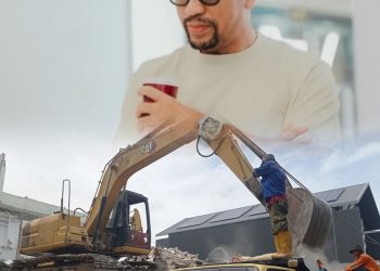 Dua Bulan Setelah Dijarah, Ahmad Sahroni Bongkar Rumahnya di Tanjung Priok