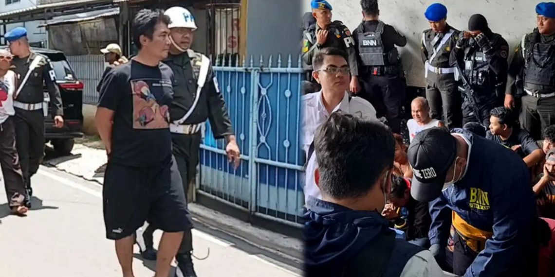 BNN Gerebek Sarang Narkoba di Berlan Jaktim, 25 Pengedar Ditangkap dan 4 Bandar Masih Diburu