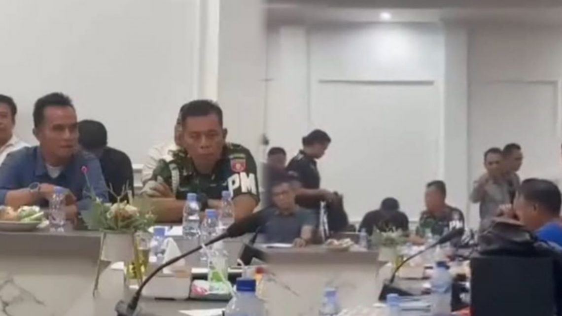 Protes Proses Hukum, Personel Intel Kodim Tinggalkan Gelar Perkara