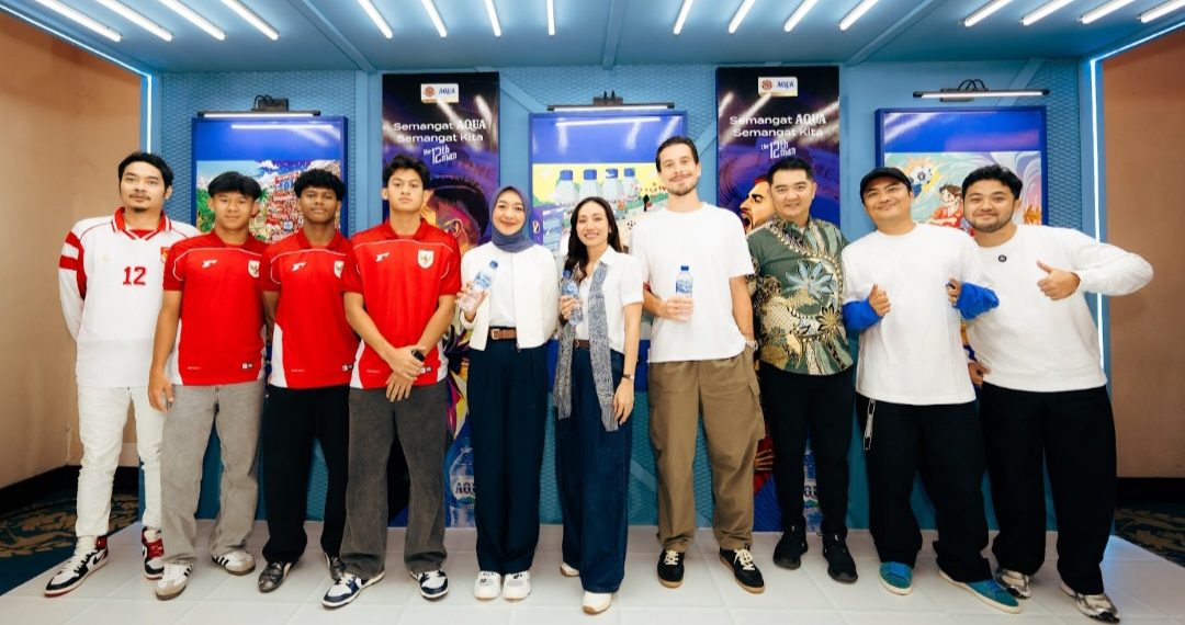 “Semangat AQUA, Semangat Kita”: AQUA dan PSSI Resmikan Kampanye Nasional Lewat Peluncuran Jersey Pemain Ke-12