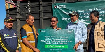 BSN Salurkan Bantuan Rp 1.350.000.000 Bantu Warga Aceh