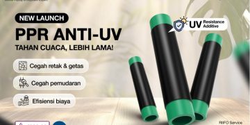 Solusi Kuat untuk Pipa Luar Ruangan, RIIFO Luncurkan Pipa PPR Anti UV untuk Beragam Kebutuhan Konstruksi