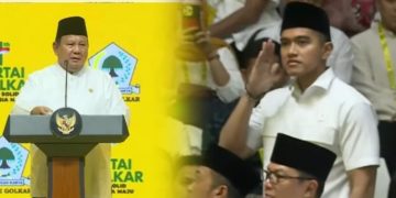 Prabowo Terkejut Tepuk Tangan untuk Kaesang Lebih Riuh Dibanding Gibran di Acara HUT Golkar