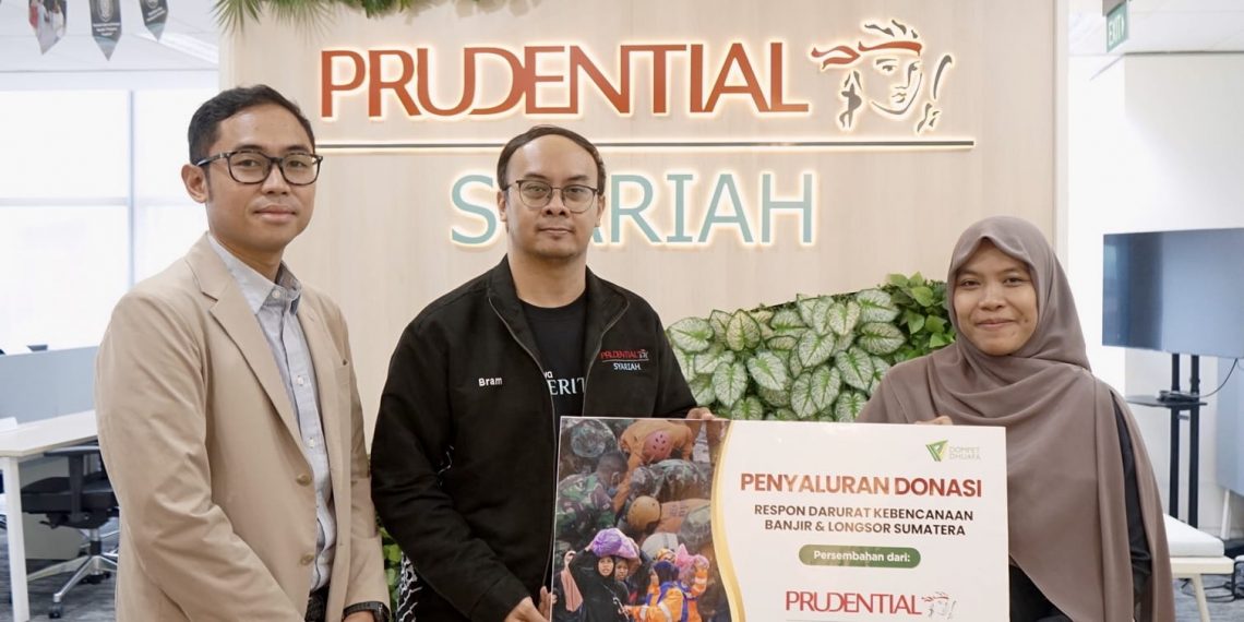 Prudential Syariah Salurkan Bantuan Kemanusiaan untuk 1.300 Warga Terdampak Bencana di Aceh