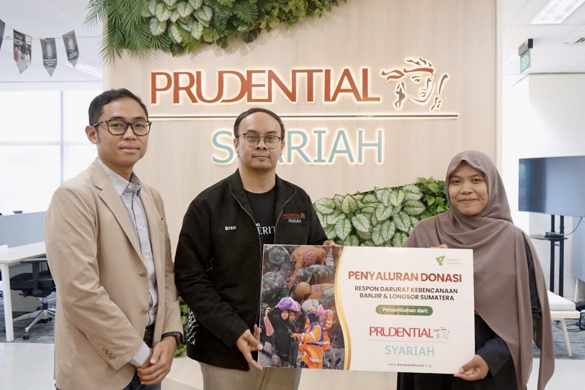 Prudential Syariah Salurkan Bantuan Kemanusiaan untuk 1.300 Warga Terdampak Bencana di Aceh