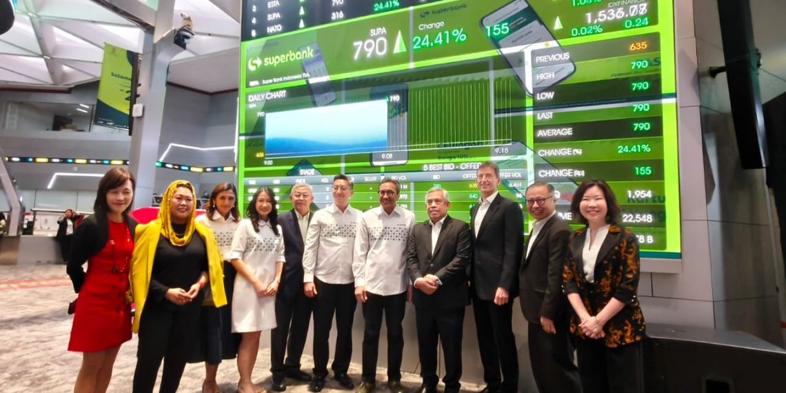 Superbank Resmi IPO di BEI, Perkuat Ekspansi Layanan Perbankan Digital Inklusif