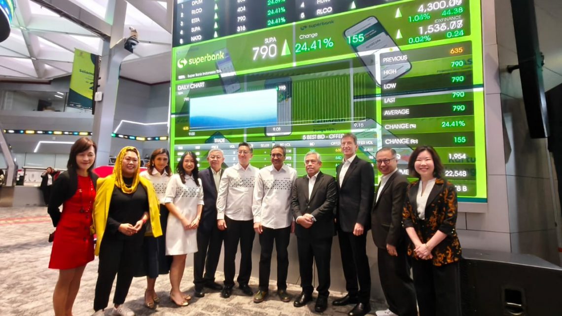 Superbank Resmi IPO di BEI, Perkuat Ekspansi Layanan Perbankan Digital Inklusif