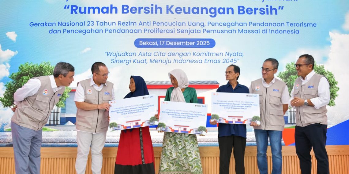 Kolaborasi BTN-PPATK Bangun Rumah Layak Huni