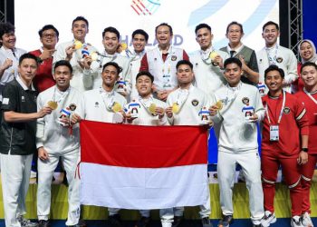 Indonesia Capai Target 80 Emas, Mantap di Peringkat Kedua SEA Games 2025