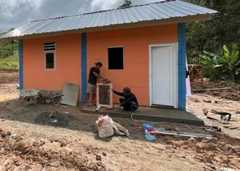 Hunian Sementara Korban Bencana di Taput Mulai Dibangun, Ini Penampakannya