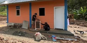 Hunian Sementara Korban Bencana di Taput Mulai Dibangun, Ini Penampakannya