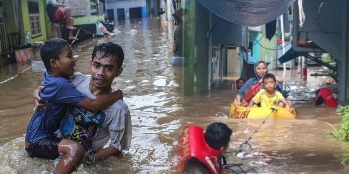 Banjir Rendam 15 RT di Jakarta Timur, Ketinggian Tembus 80 Cm