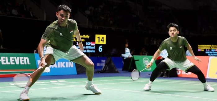 SEA Games 2025: Dua Ganda Putra Indonesia Mantap ke Perempatfinal, Sabar/Reza Susul Leo/Bagas