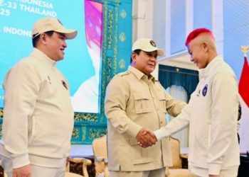 Presiden Prabowo Naikkan Bonus Emas SEA Games 2025 Menjadi Rp1 Miliar untuk Atlet Indonesia