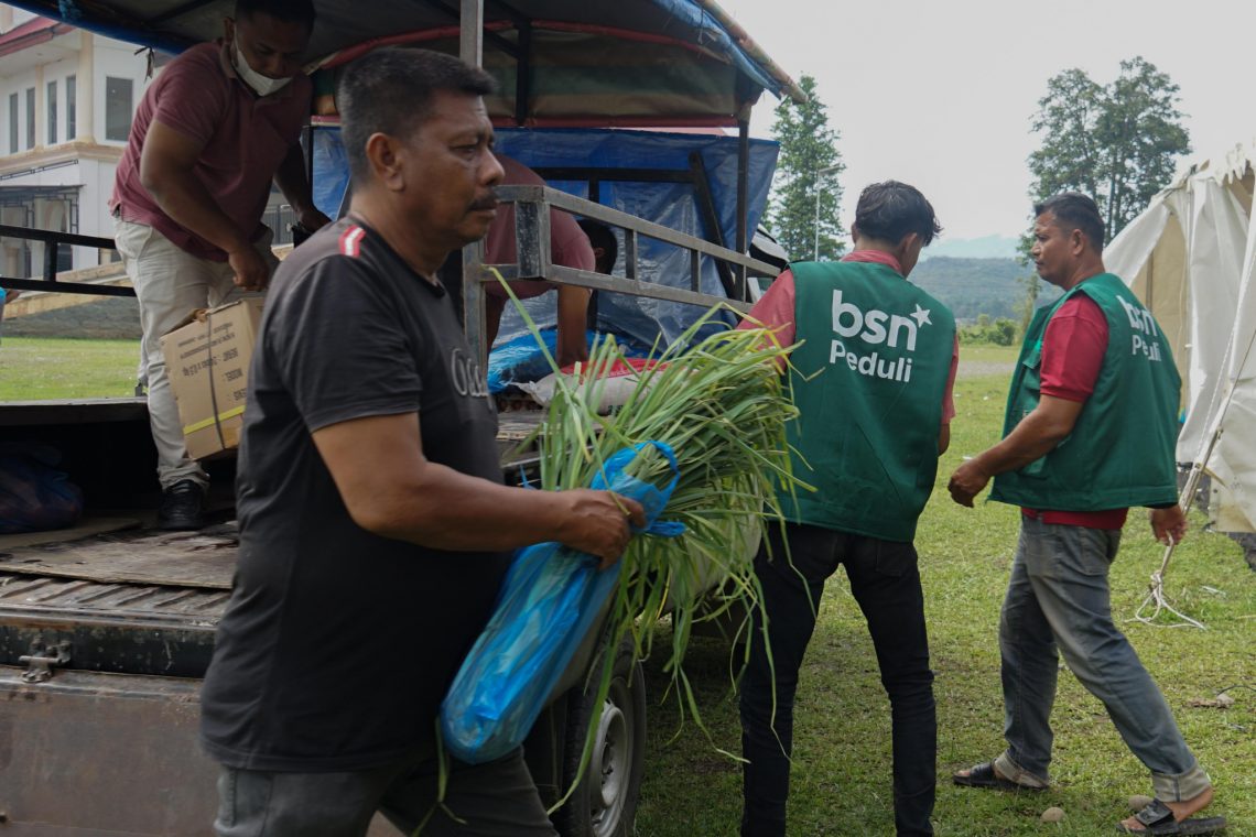 BSN Siapkan Dapur Umum di Aceh