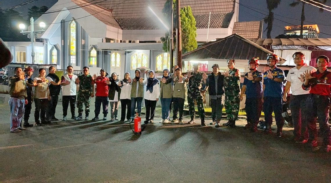 Kelurahan Cilandak Timur dan Tiga Pilar Lakukan Monitoring Keamanan Jelang Natal di Gereja Bahtera Kasih