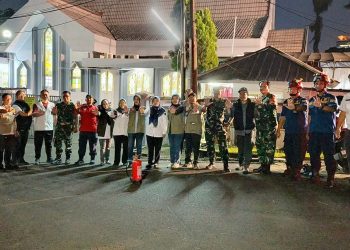 Kelurahan Cilandak Timur dan Tiga Pilar Lakukan Monitoring Keamanan Jelang Natal di Gereja Bahtera Kasih