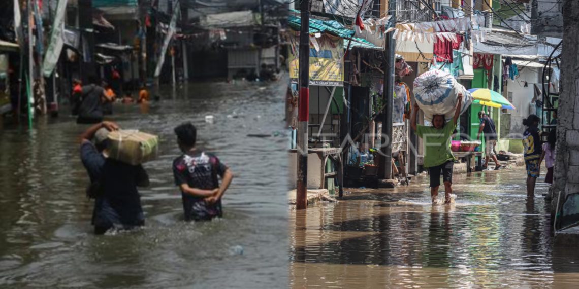 Rob Rendam Jakut dan Kepulauan Seribu, Warga Diminta Waspada Puncak Genangan