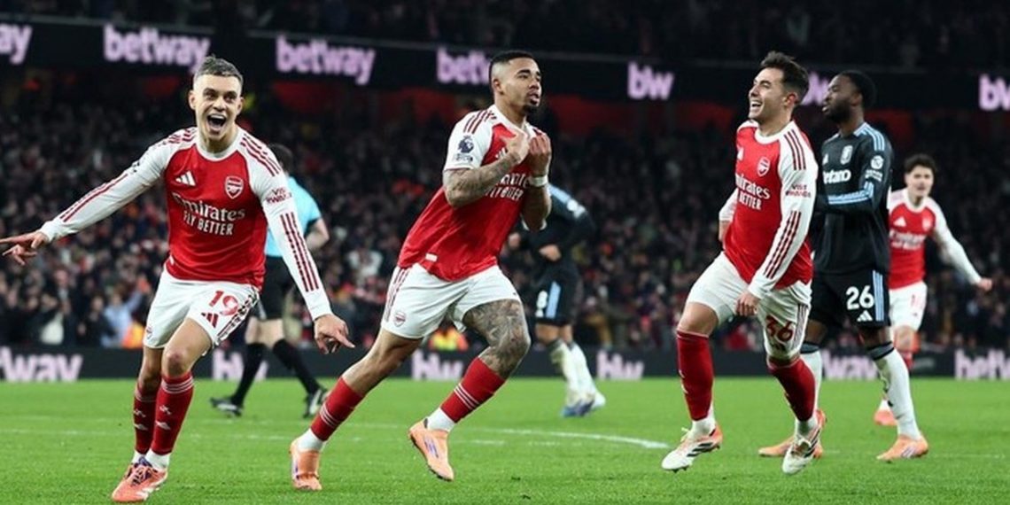 Arsenal Bungkam Aston Villa 4-1, Empat Gol Tercipta di Babak Kedua