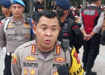 Polisi Kerahkan 1.392 Personel Gabungan Amankan Aksi Buruh di Monas