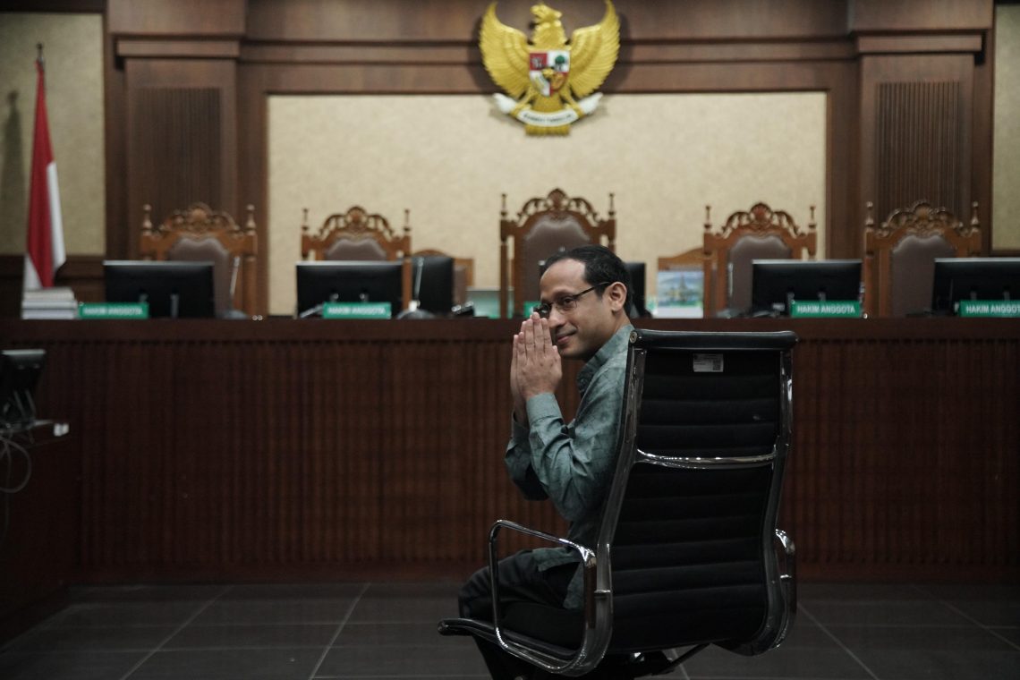 Sampaikan Eksepsi Pribadi, Nadiem Tegaskan Tak Ada Bukti Korupsi