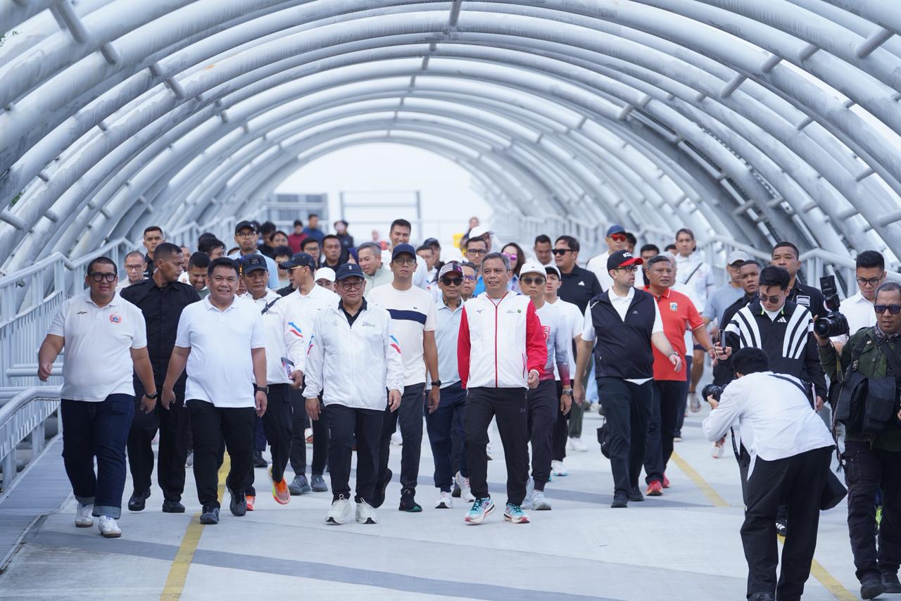 Groundbreaking JPO Bersama BTN Akses JIS-Ancol