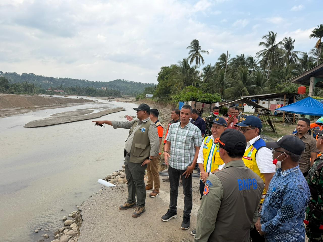 Kepala BNPB Bersama Kasatgaswil Tinjau Progres Rehab Rekon di Aceh Timur dan Aceh Utara