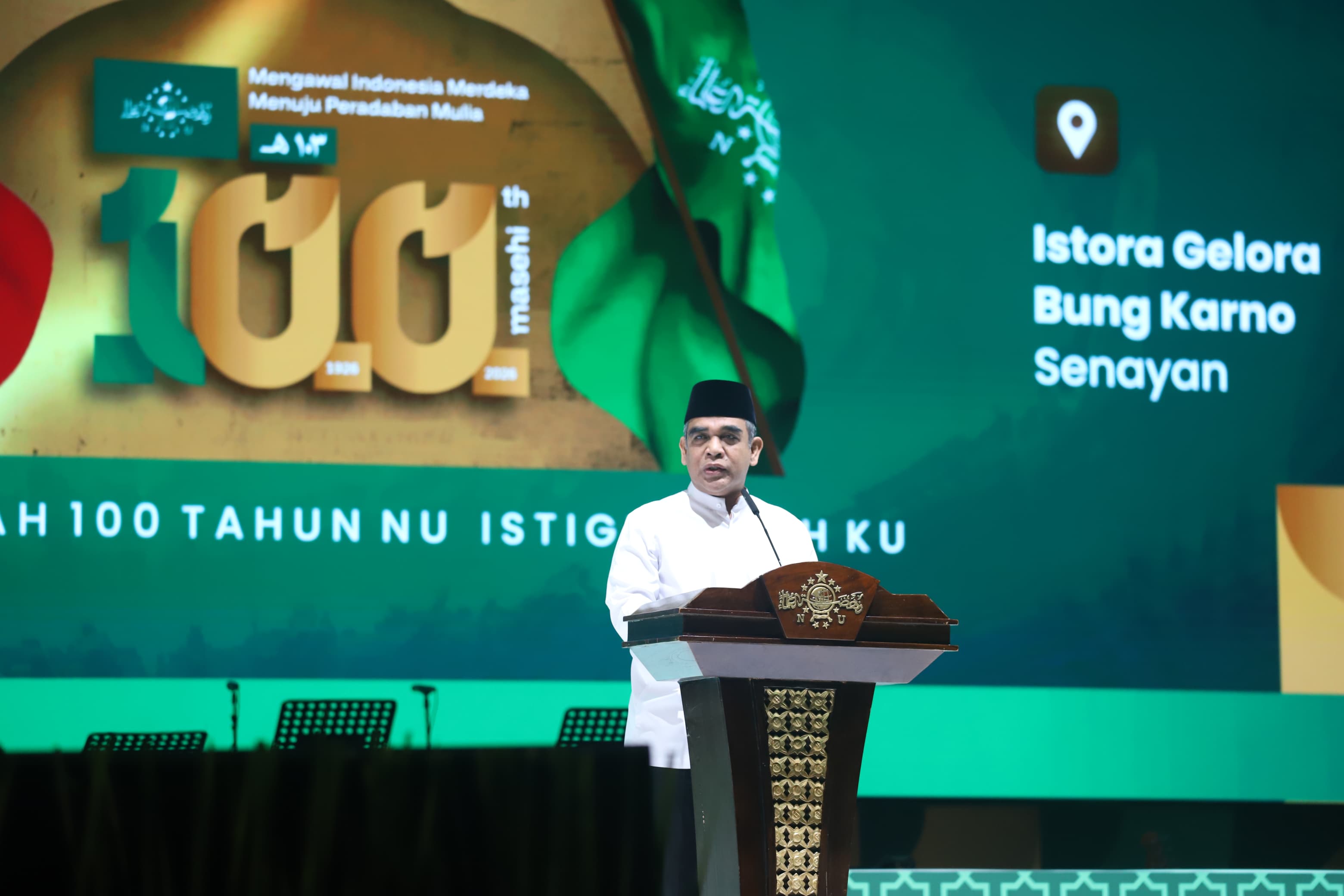 Harlah ke-100 NU, Yahya Cholil Staquf Tekankan Visi Merawat Jagat dan Membangun Peradaban