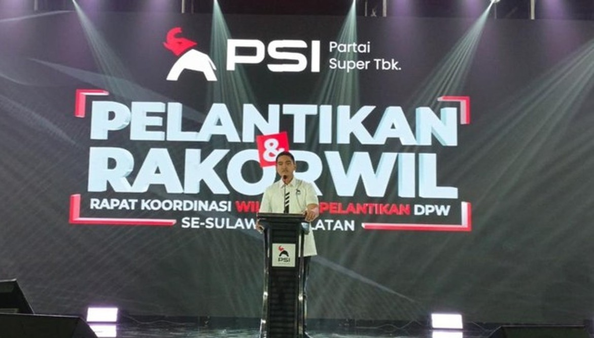 Rakernas PSI 2026 Resmi Digelar di Makassar, Prabowo Absen di Pembukaan