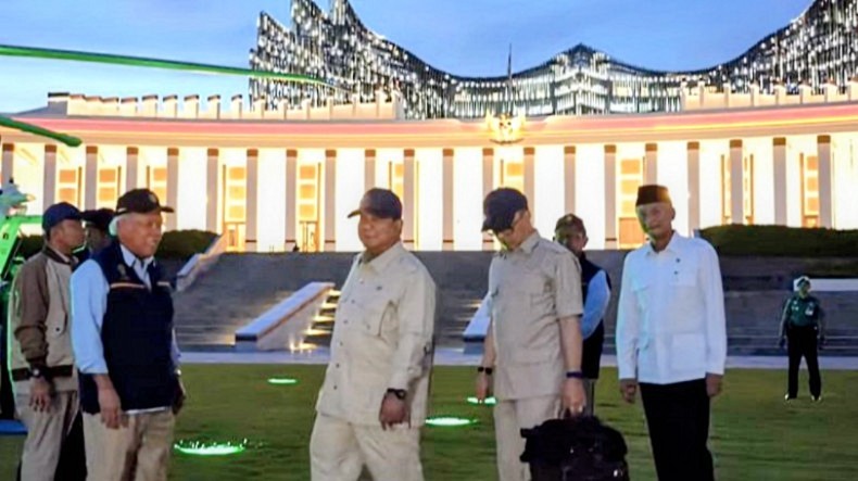 Presiden Prabowo Sambangi IKN Nusantara untuk Pertama Kalinya
