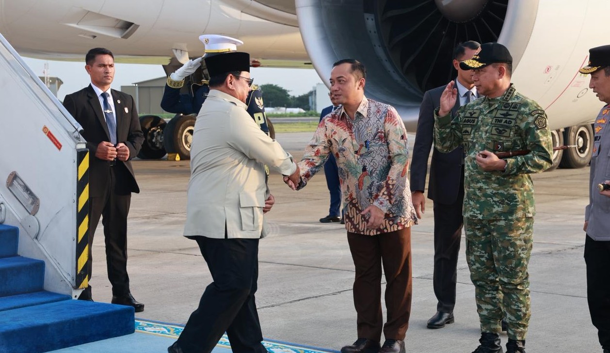 Prabowo Pulang ke Indonesia Usai Lawatan Kerja ke Inggris, Swiss, dan Prancis