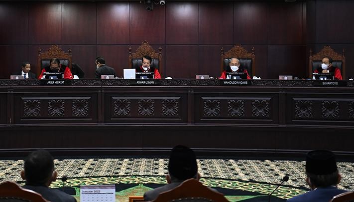 TOK MK: Gugatan Larangan Nikah Beda Agama Gugur di Mahkamah Konstitusi