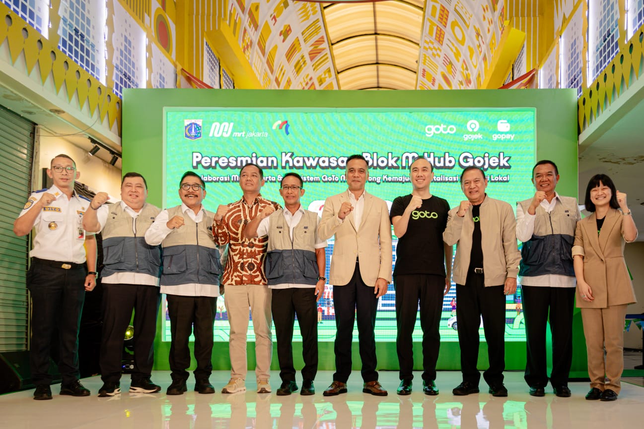 Kolaborasi GoTo dan MRT Jakarta Hidupkan Blok M lewat Blok M Hub Gojek