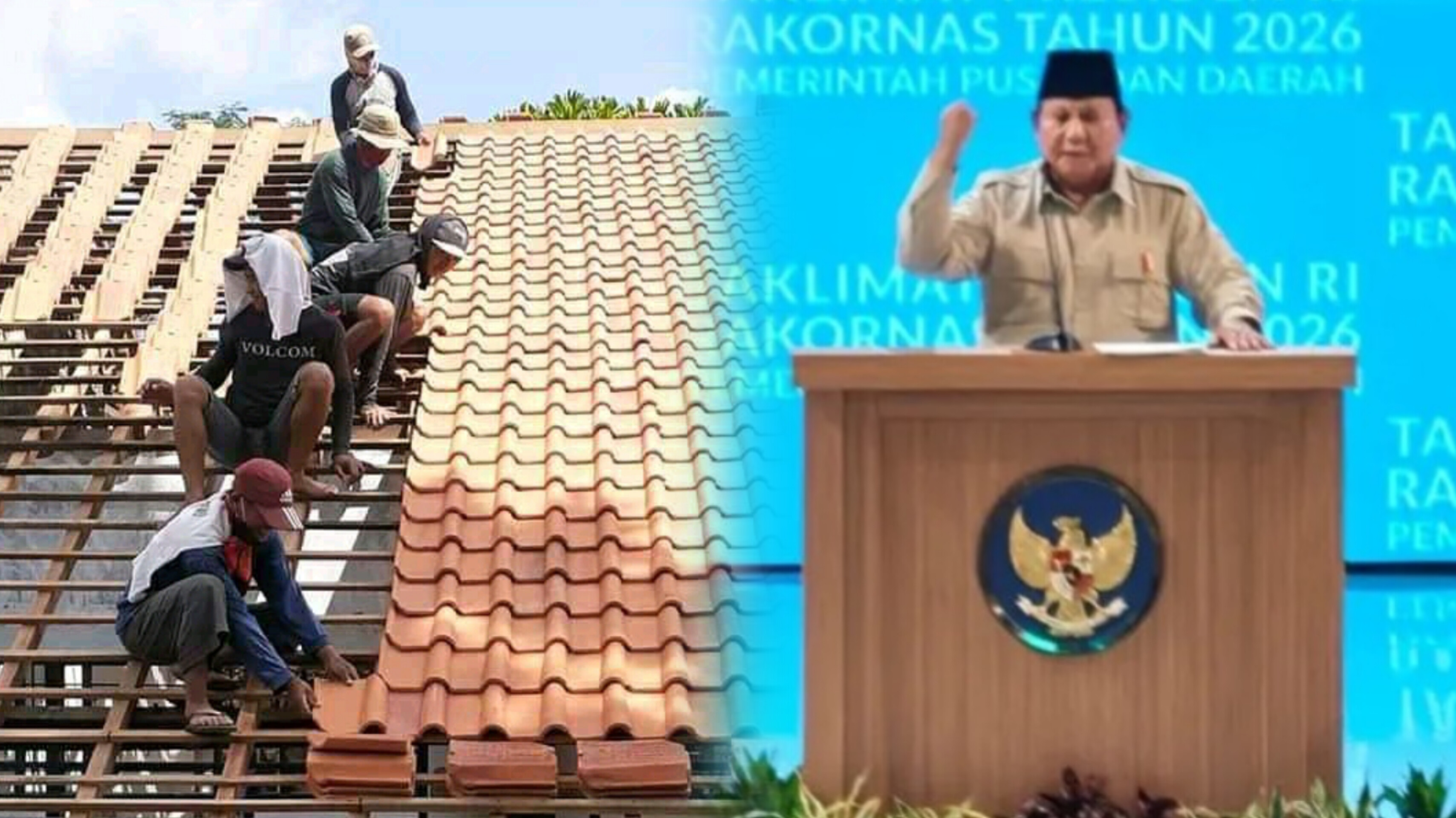 Prabowo Dorong Program Gentengisasi: Rumah Lebih Adem dengan Atap Genteng