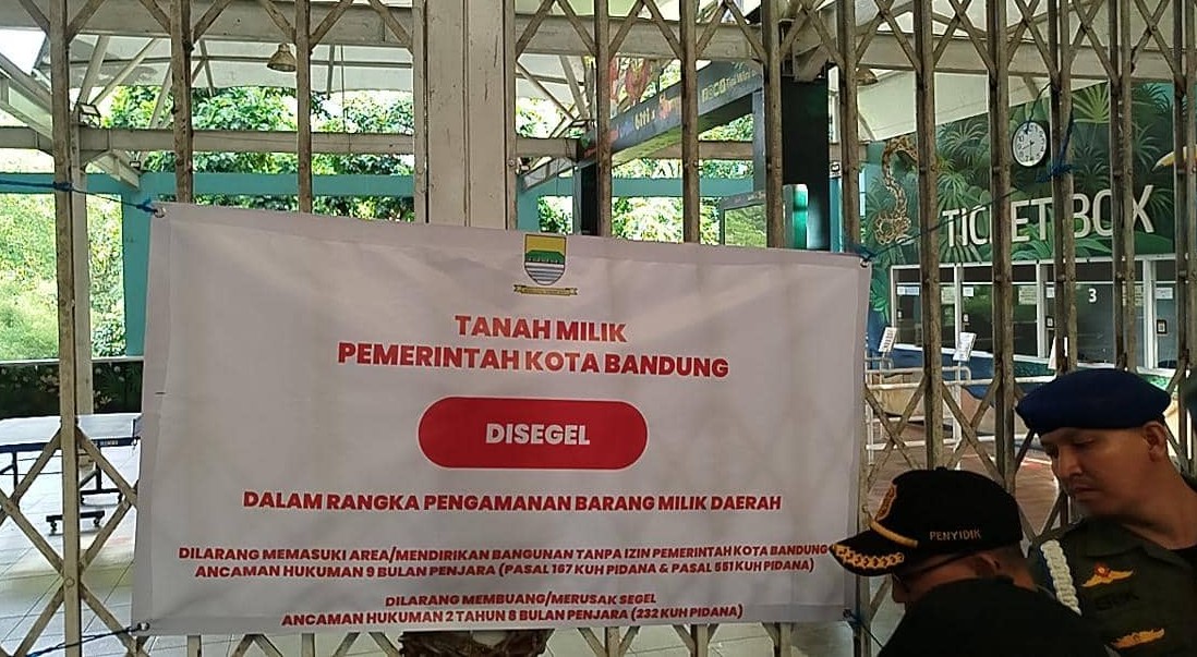Bandung Zoo Tetap Aman, Satpol PP Lakukan Pengawasan Usai Izin Dicabut